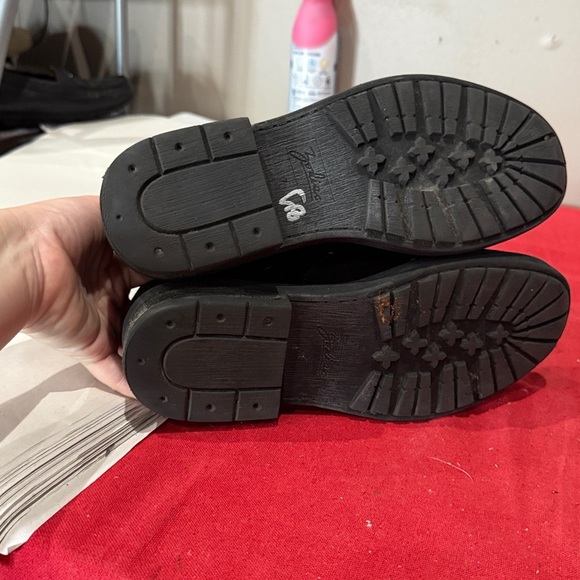 Zodiac Black Lace Up Boots - Picture 6 of 6